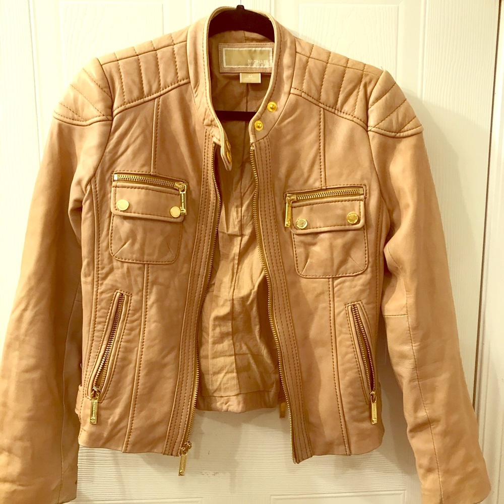 Women’s Michael Kors leather jacket